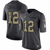 Nike Eagles 12 Randall Cunningham Anthracite Camo Salute To Service Limited Jersey Dzhi,baseball caps,new era cap wholesale,wholesale hats